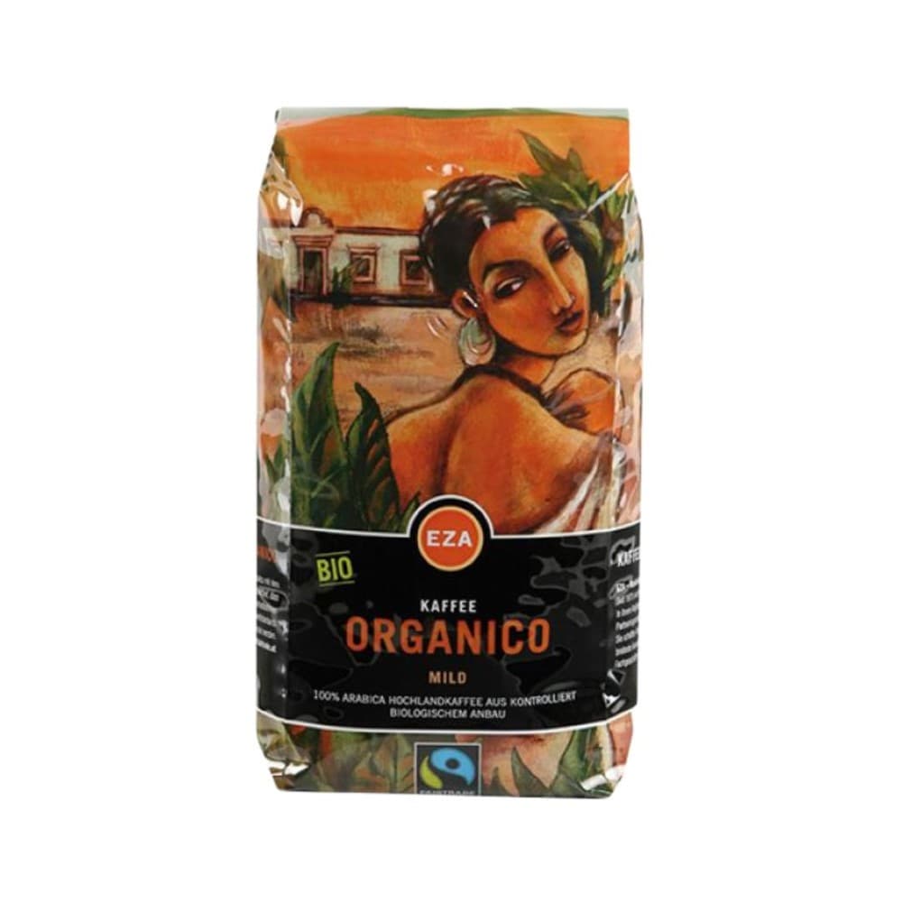 EZA Fairtrade Bio Organico Mild oder Espresso ganze Bohne, 1 kg – Spar