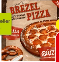 BRIZZA Brezelpizza Salami, 353 g – Spar
