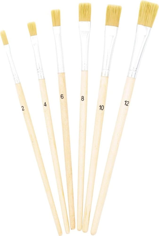 Pinselset, 6-teilig – Interspar