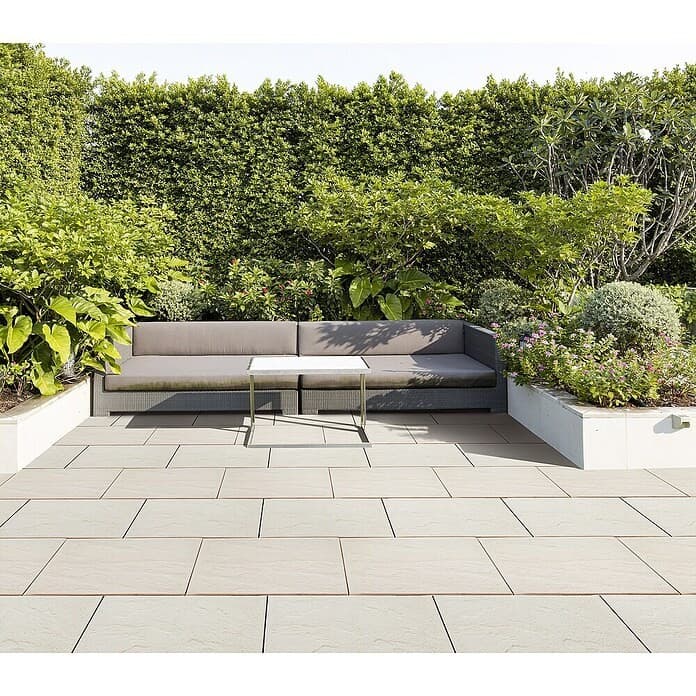 Terrassenplatte TORINO SCHIEFER 60 x 40 x 3,8 cm Angebot bei Bauhaus