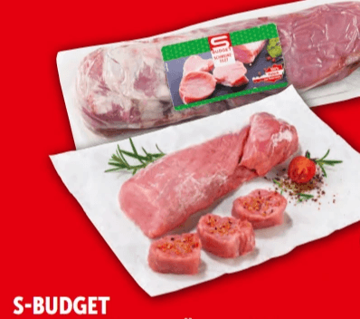 S-BUDGET Schweinsfilet aus Österreich Ca. 400-g-Packung Angebot bei Interspar