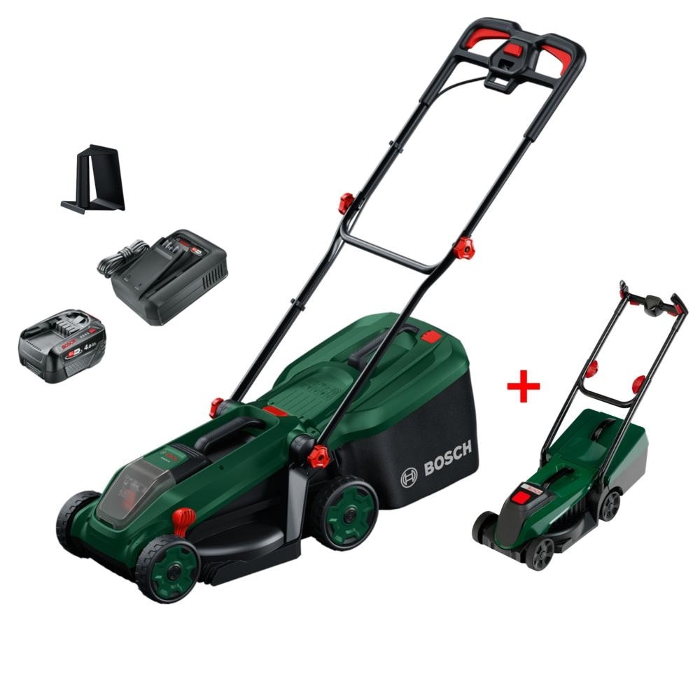 Akku-Rasenmäher Set Rotak 18V-34 Bosch Angebot bei Zgonc