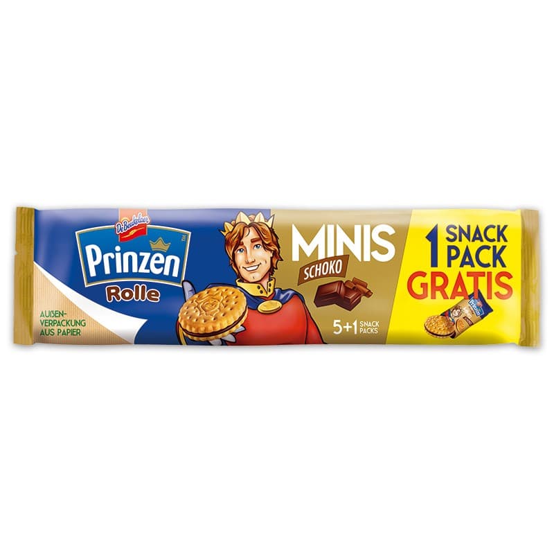 Minis Schoko 5+1 Stück gratis, je 225 g Prinzen Rolle Angebot bei Norma