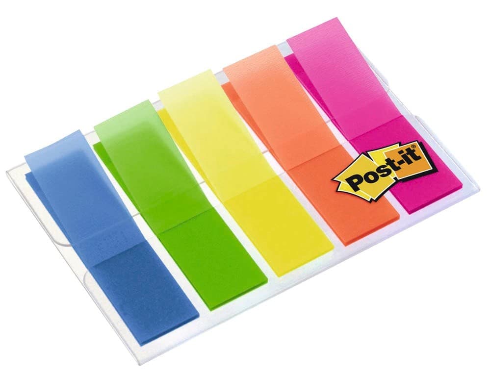 Haftmarker Index, 5 x 20 Blatt Post-it – Interspar