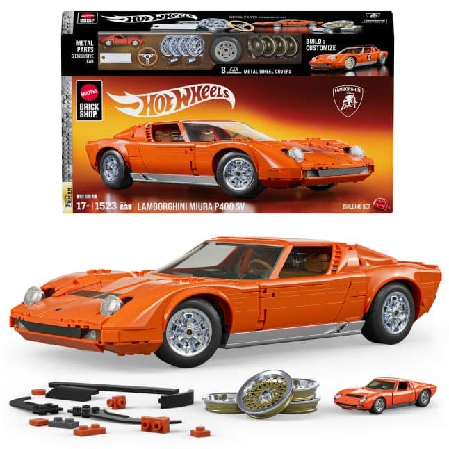 Hot Wheels Brick Shop Premium Lamborghini oder Mercedes – Maximarkt