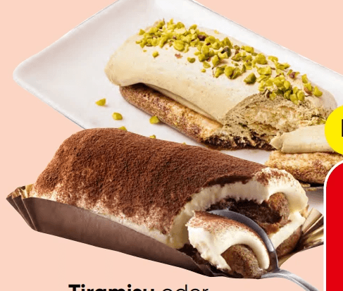Tiramisu oder Tiramisu Pistacchio – Eurospar
