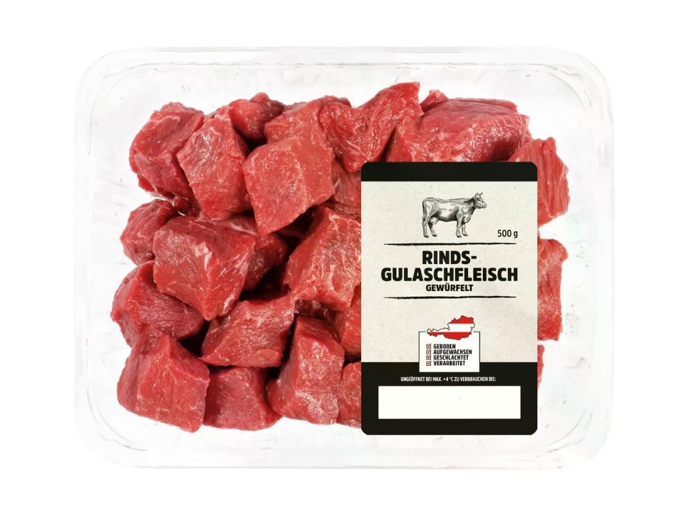 Rindsgulaschfleisch Angebot bei Penny