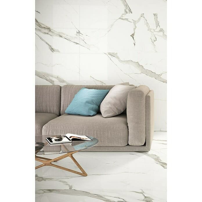 Feinsteinzeug STATUARIO PULIDO SLIM – Bauhaus