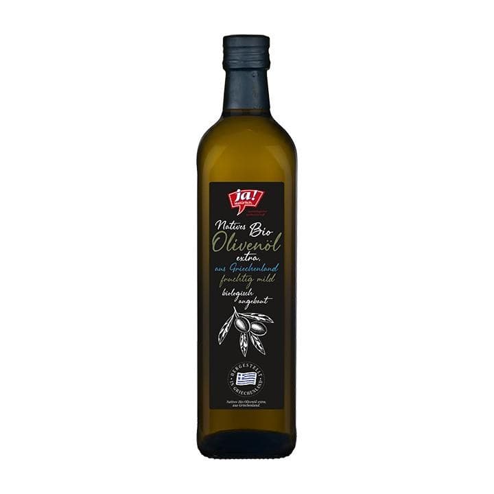 ja! Natürlich Griechisches Olivenöl Extra Nativ, 0,75 Liter – Adeg