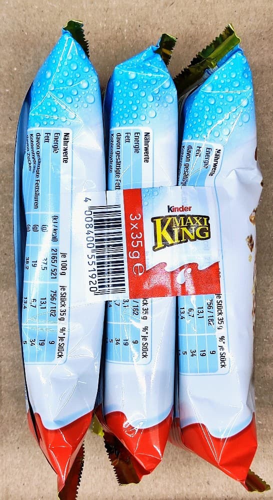 Maxi King, 3-Stück-Packung, 105 g Kinder – MPREIS