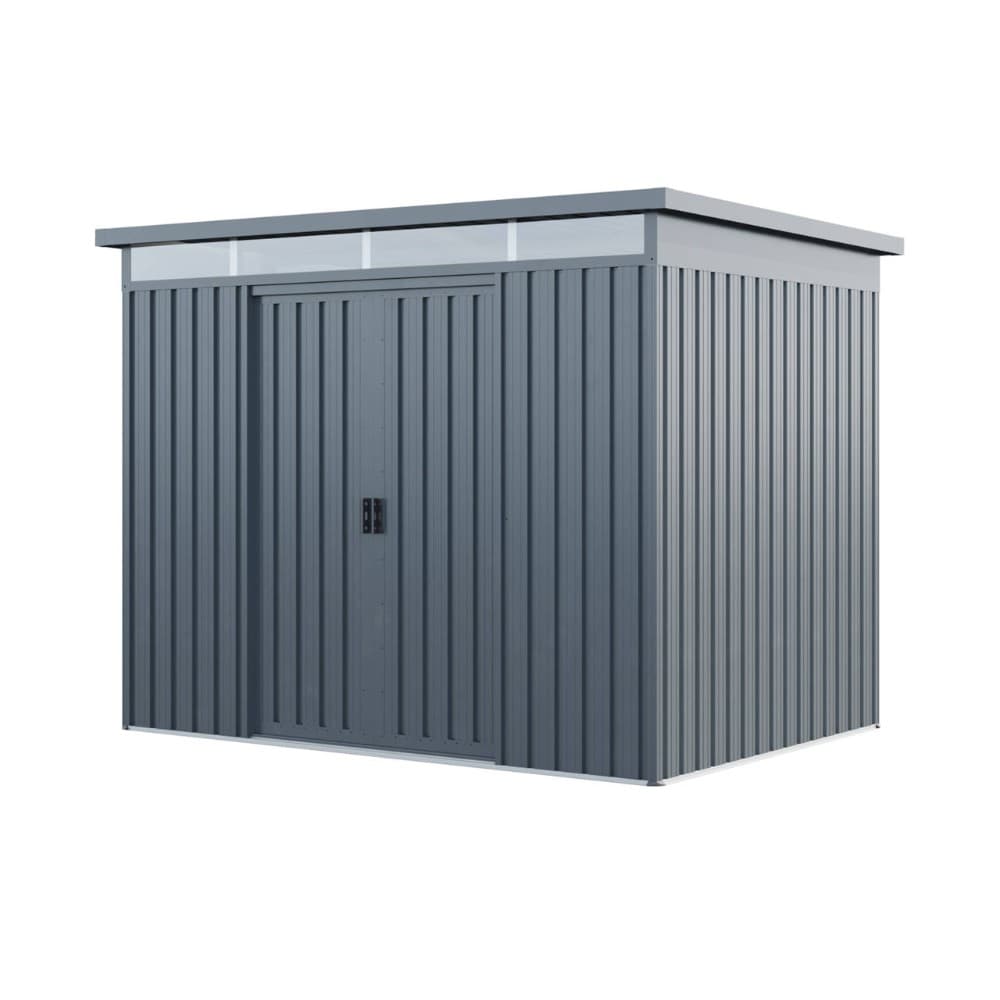 Metallgerätehaus mit Pultdach, 220 x 160 cm GFP – Hofer