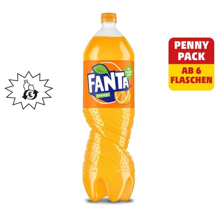 Coca-Cola Original, Zero od. Fanta, 1,5 l – Penny