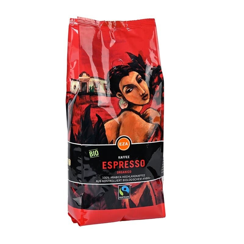Bio Kaffee Organico Espresso, 1 kg EZA – MPREIS