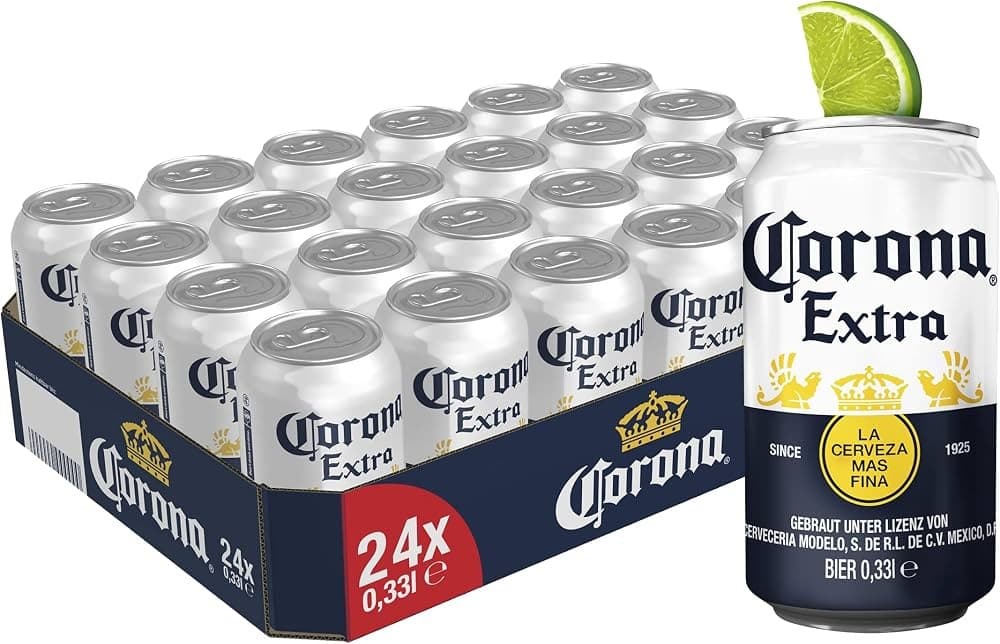 Corona Extra Mexikanisches Bier, 4 Dosen – Interspar