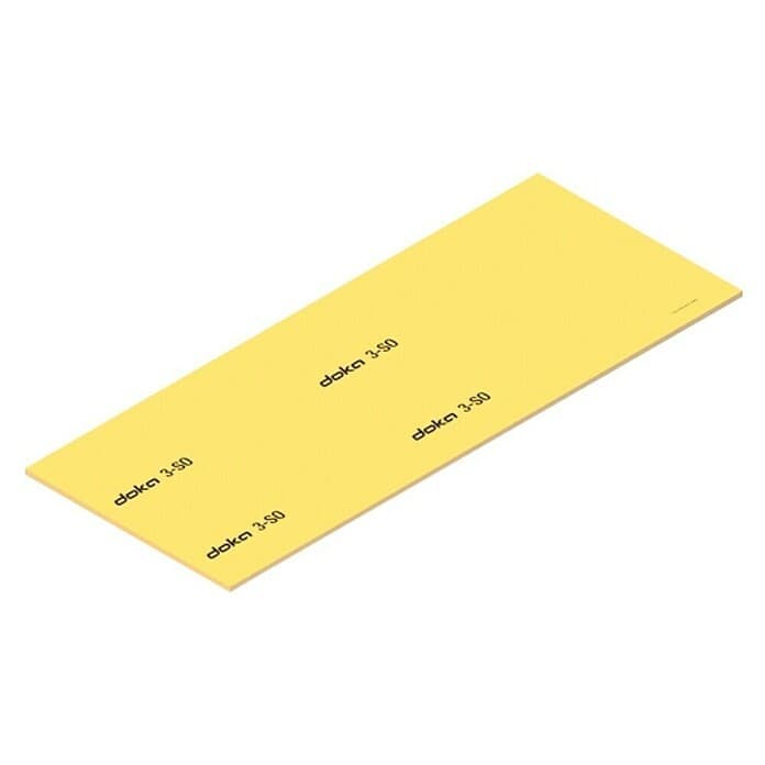 DOKA Schalungsplatte 3-SO, 2.000 x 500 mm, Stärke 27 mm – Bauhaus