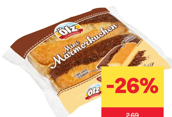Mini-Marmorkuchen 130 g Ölz Angebot bei MPREIS