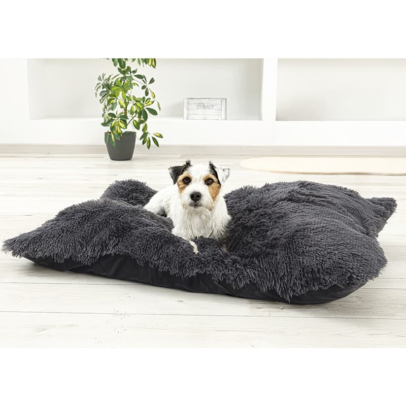 Haustier-Liegekissen „Long Hair Plüsch“ ca. 70 x 100 cm Angebot bei Norma