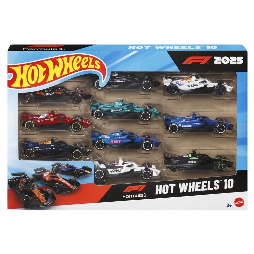 Hot Wheels F1 Pack, 10 Stk. – Maximarkt