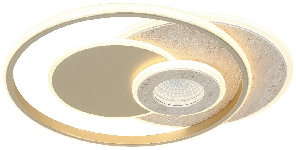 LED-Deckenleuchte Cara, 42x51x7 cm – Möbelix