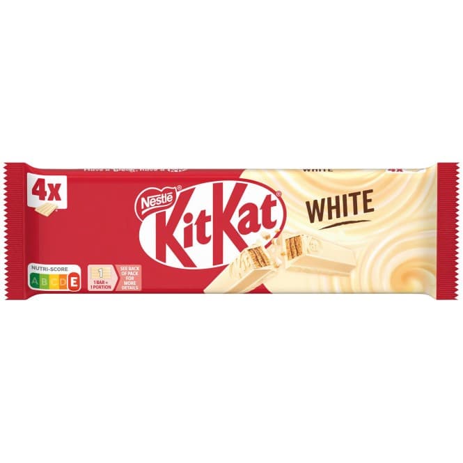KitKat Classic oder White, 4er, 166 g – Maximarkt
