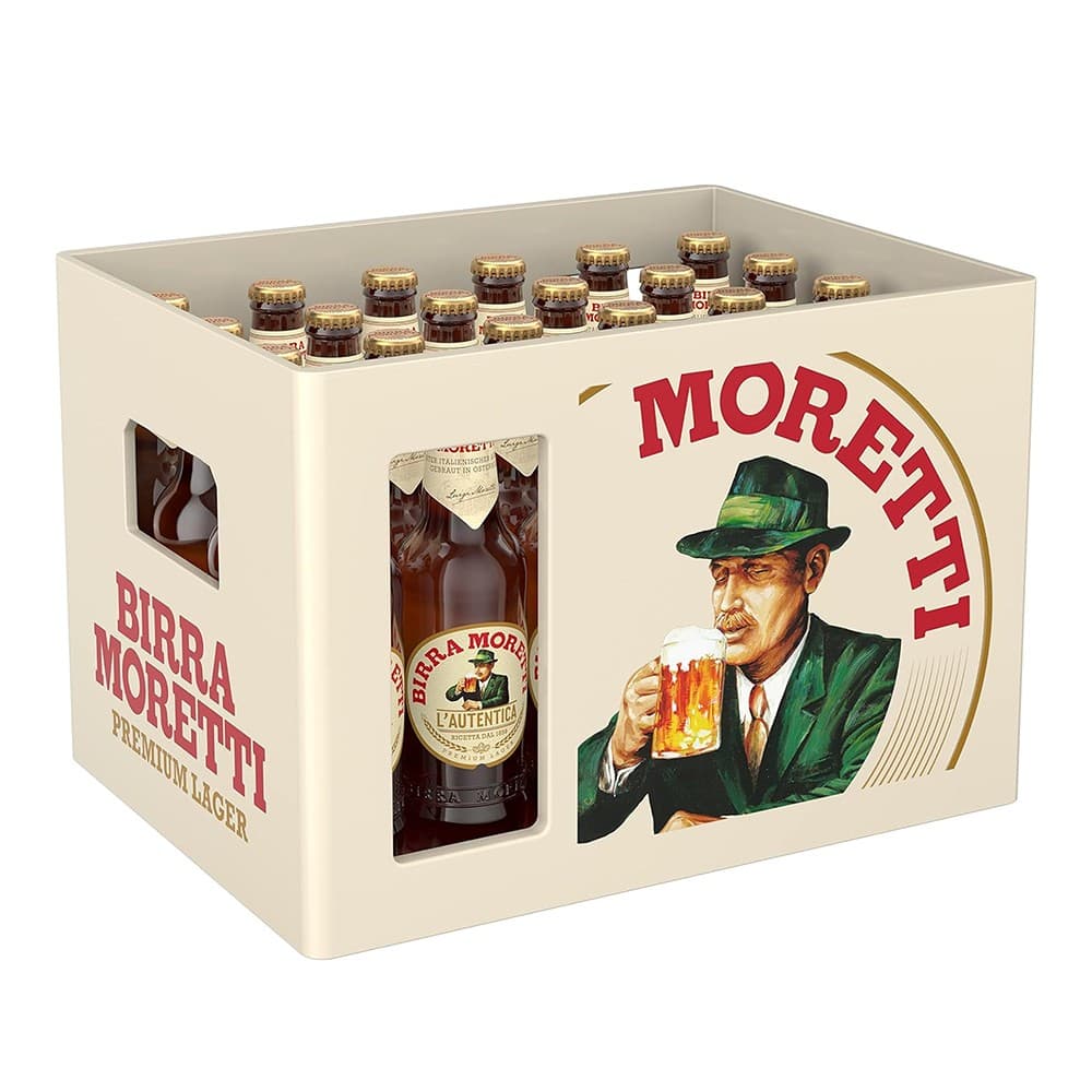Birra Moretti, 0,33 Liter – Interspar