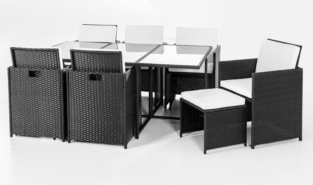 Polyrattan-Sitzgruppe Cube 27tlg. Hardin Angebot bei Norma