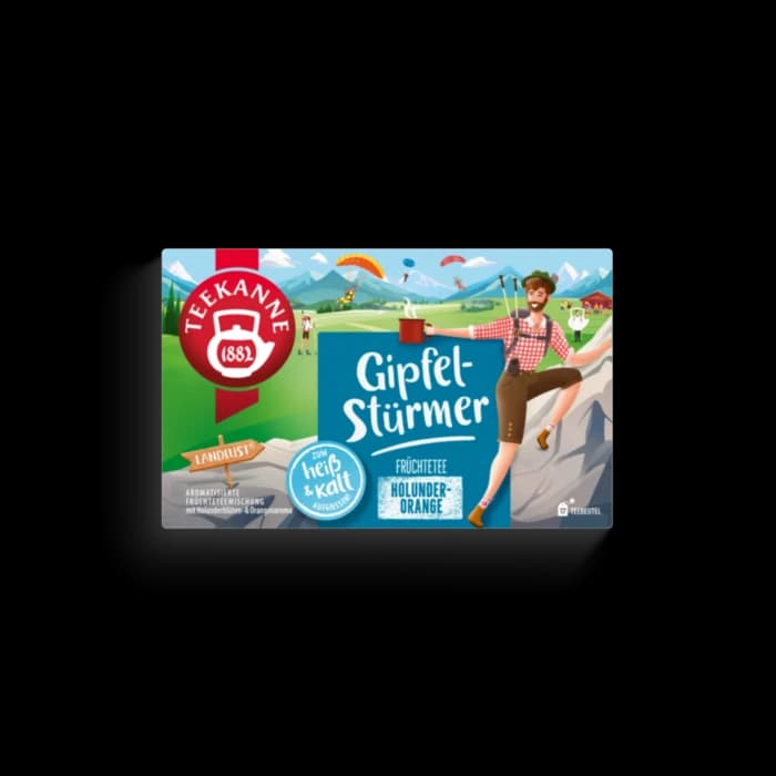 Teekanne Landlust Tee Skiwasser oder Gipfelstürmer, 17er-Packung – Interspar