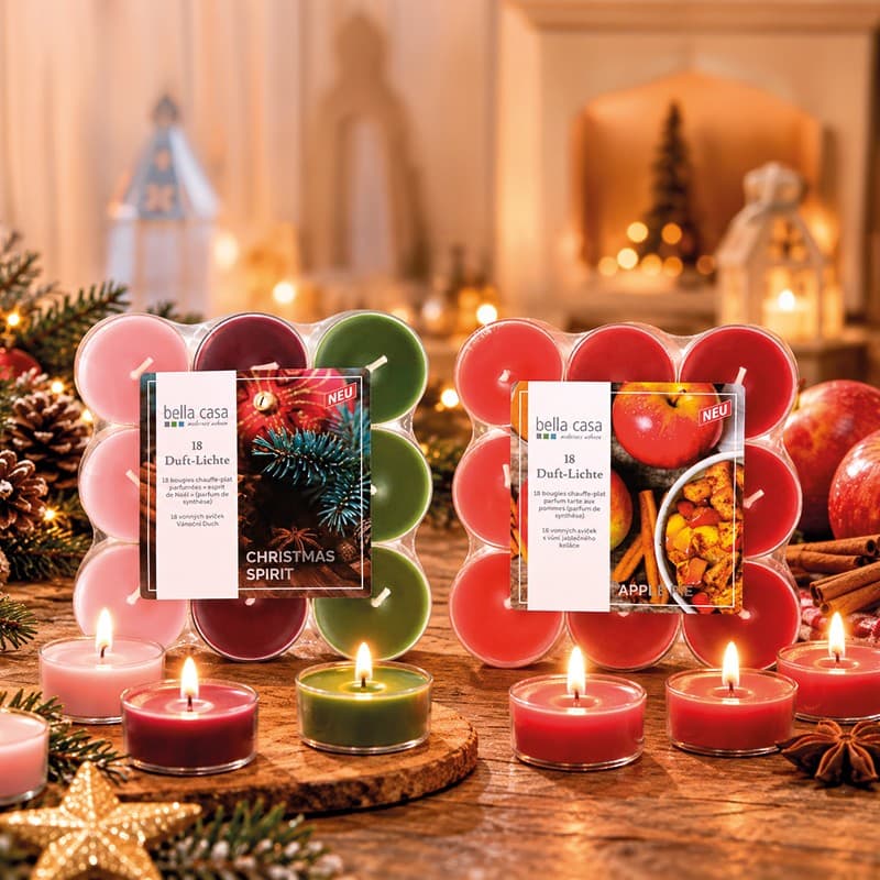 Premium Teelichte 18er-Pack oder 30er-Pack, 18er-Pack oder 30er-Pack – Norma