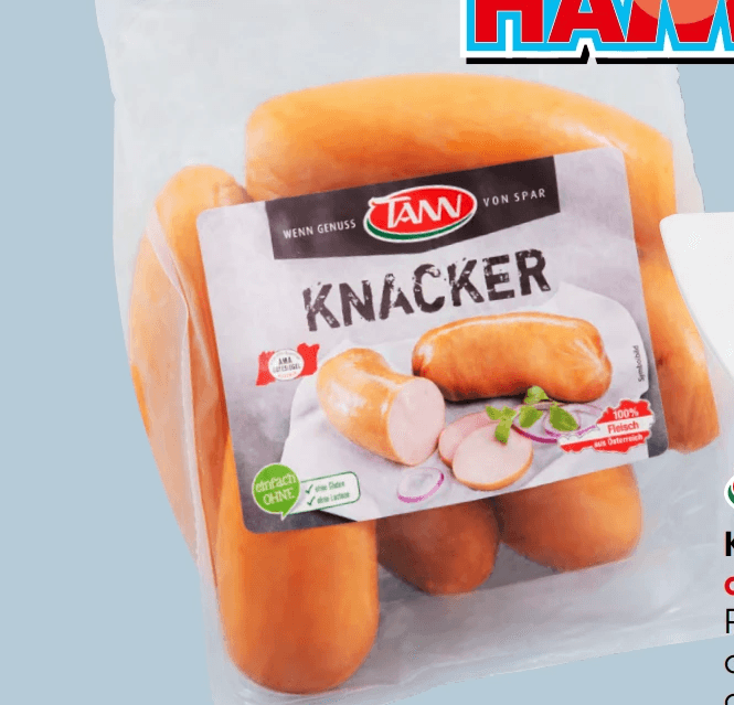 Knacker, 1 kg – Eurospar