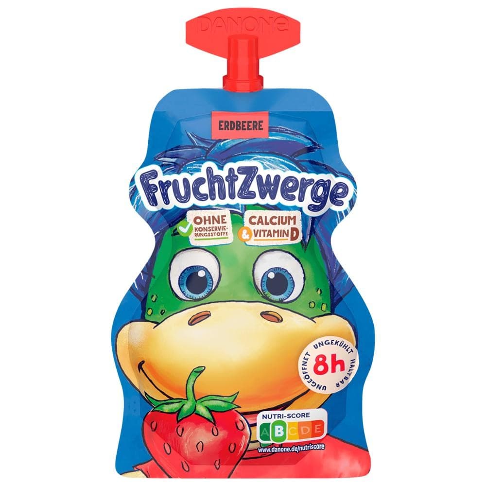 Danone FruchtZwerge go!, 70 g Quetschbeutel – Maximarkt