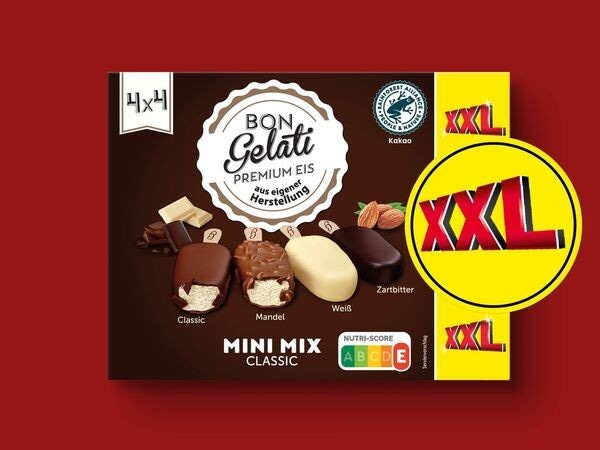 Mini Mix Eis Classic 16x 50 ml Bon Gelati Angebot bei Lidl