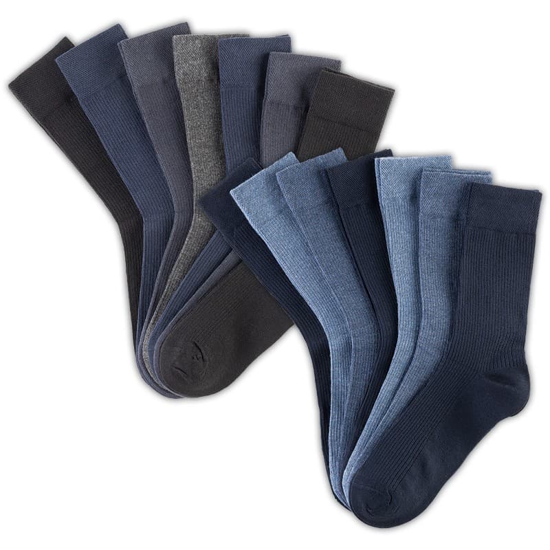 Socken mit Rippstruktur, 7 Paar Ronley – Norma