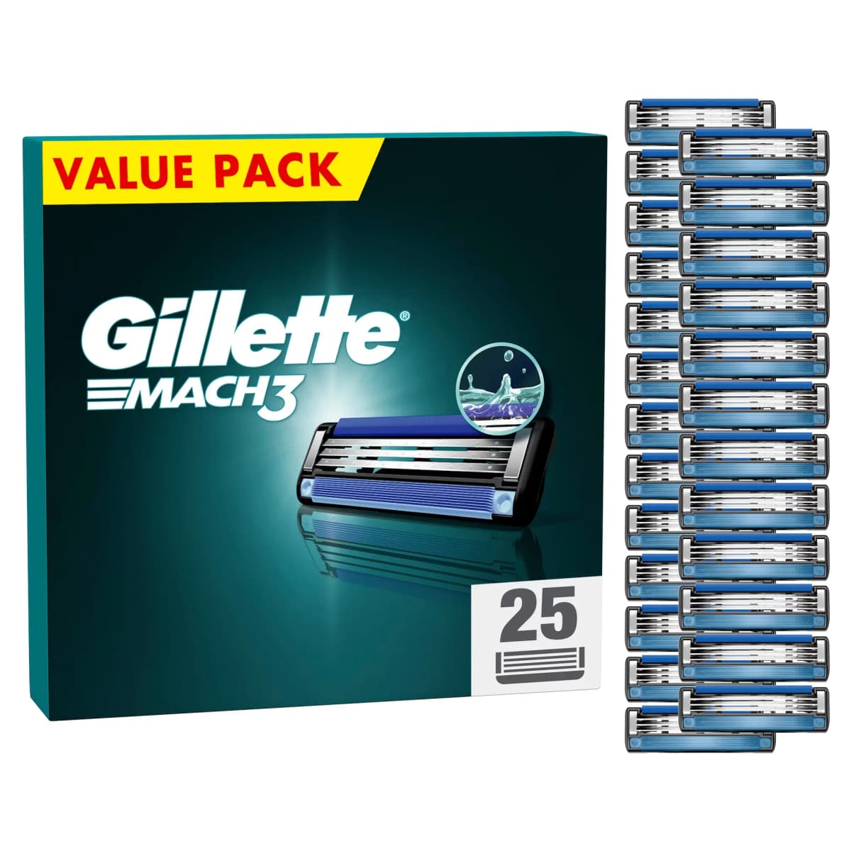 Gillette Mach3 Systemklingen 25er Angebot bei Eurospar