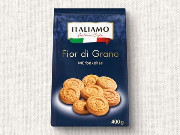 Italiamo Mürbeteigkekse, Je 400 g – Lidl