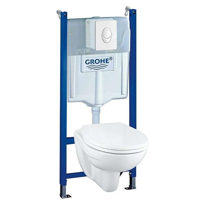 Wand-WC-Set Solido Compact 4 in 1 Angebot bei Bauhaus