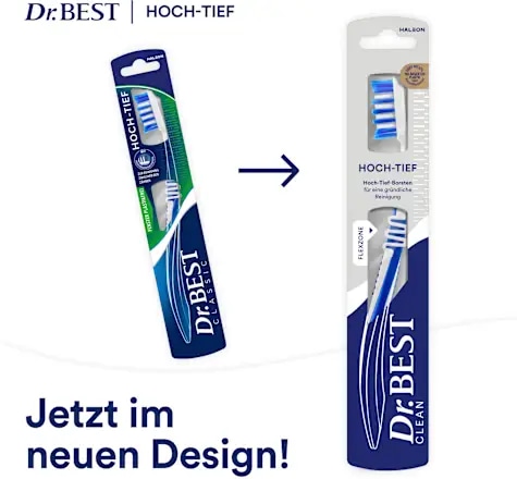 Dr. BEST Zahnbürste Hoch-Tief 1 Stk. Angebot bei Dm