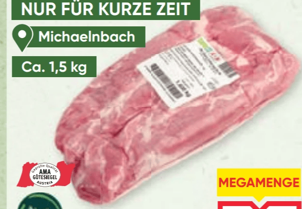 Oberösterr. Schweins-Fledermaus, ca. 1 kg – Maximarkt
