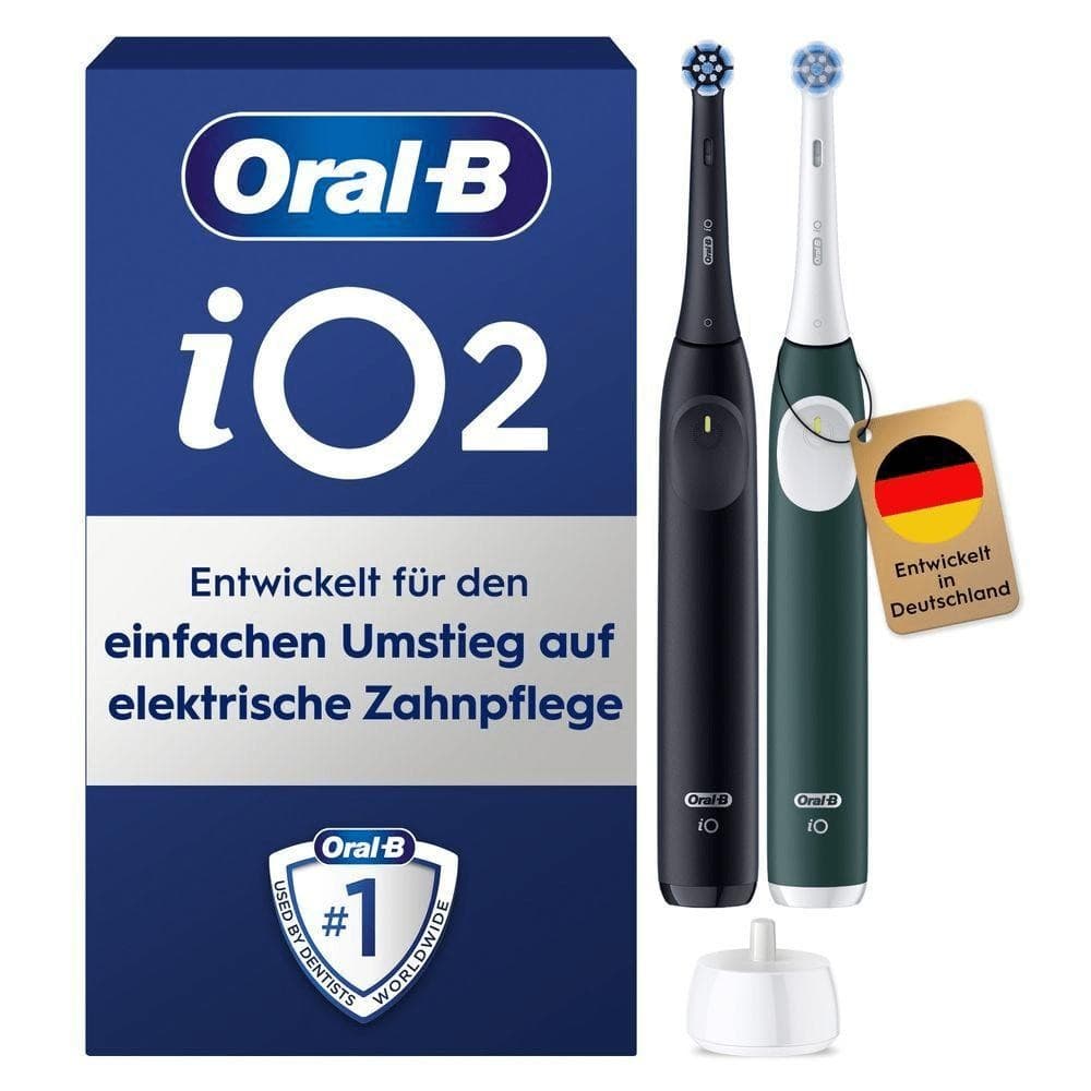 iO Series 2 Night Black/Forest Green Oral-B – E-tec