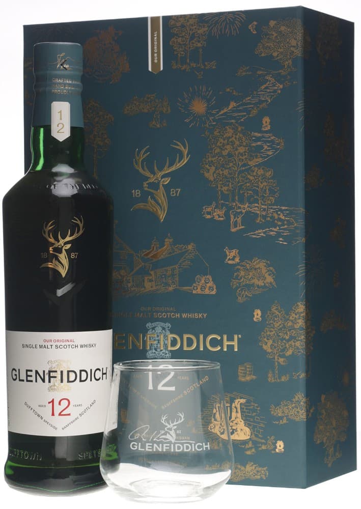 Glenfiddich Single Malt 12Yo im Geschenkkarton, 0,7 Liter Flasche – Billa Plus