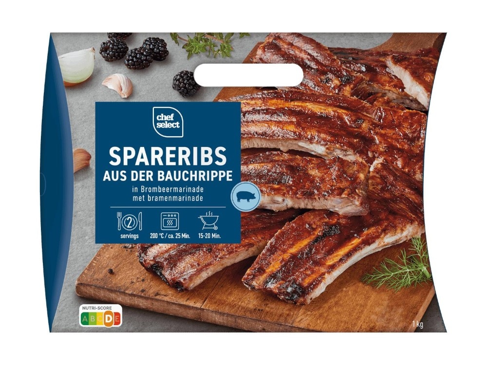 Chef Select Spareribs Ca. 1,1 kg Angebot bei Lidl