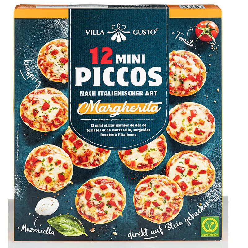 Mini Piccos, 12 Stück, 360 g VILLA GUSTO – Norma