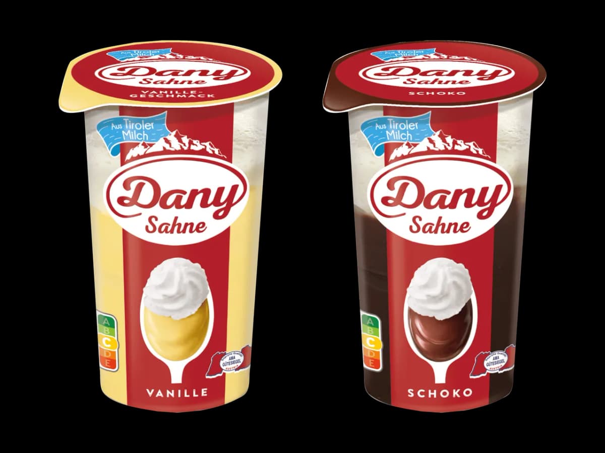 Dany Sahne Vanille od. Schokolade, 190 g Becher – Billa