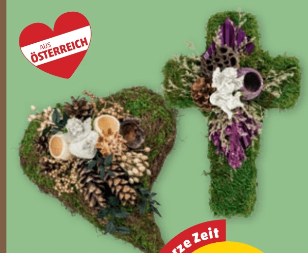 Moosartikel, ca. 35 cm lang pro Stück – Penny