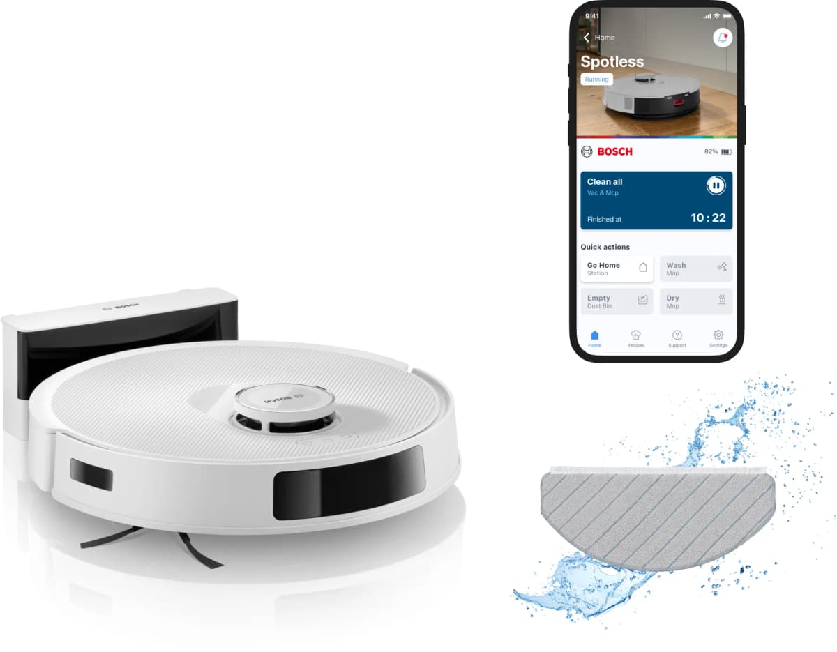 Saugroboter BCRC2W Spotless Advanced Bosch – Maximarkt