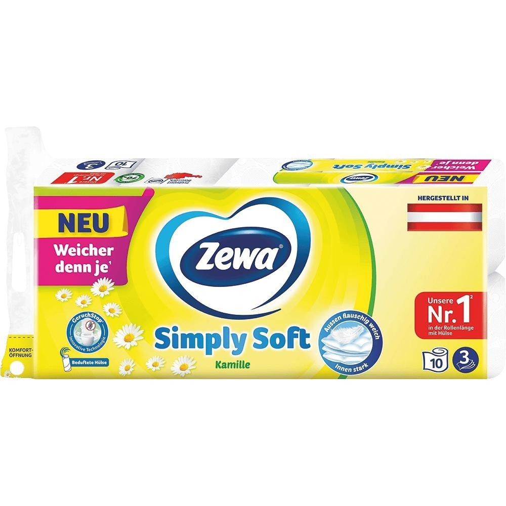 Zewa Simply Soft Toilettenpapier 20er-Pkg. Angebot bei Eurospar
