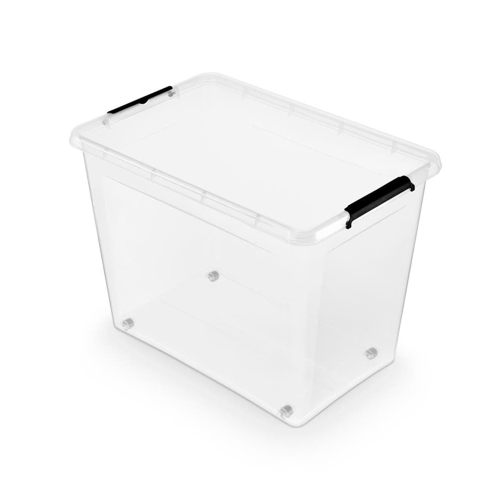 Box mit Deckel „Mila“, ca. 80 L, ca. 58x39x43 cm – Möbelix