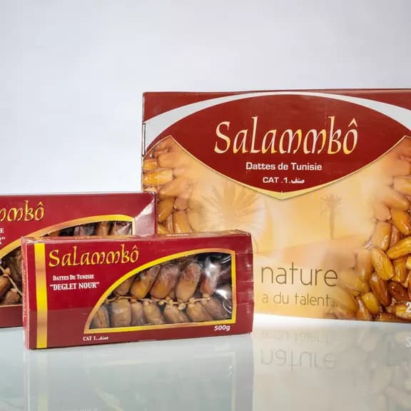 Datteln Deglet Nour auf Rispe, 1 Kilo Packung Salammbo – Billa Plus