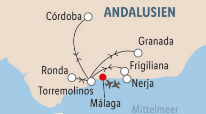 Südspanien Standort-Rundreise – Hotel Fénix Torremolinos, 8 Tage – Lidl Reisen
