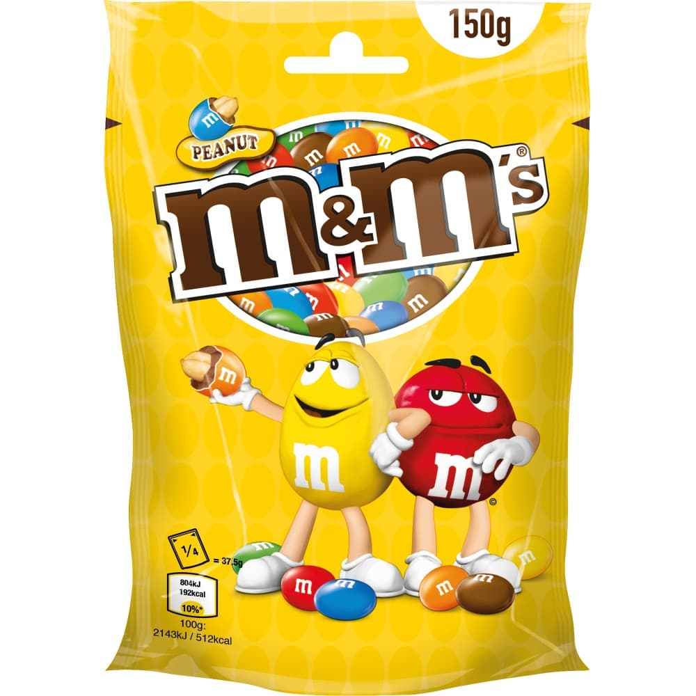 M&M'S Chocolate oder Peanut, 150 g – Müller