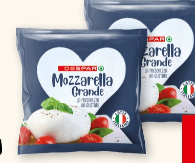 Orig. Ital. Mozzarella Grande, 200-g-Packung DESPAR – Interspar